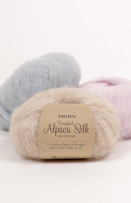 Drops Brushed Alpaca silk